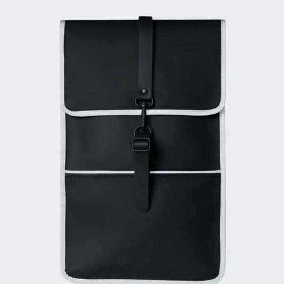 RAINS BACKPACK - BLACK REFLECTIVE - Picture 6 of 10